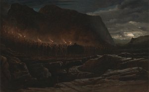 Funeral Procession by Francis Danby